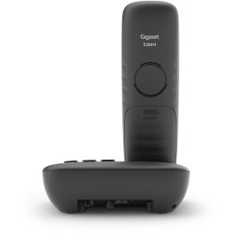 Gigaset E290A - Teléfono Inalámbrico DECT con Contestador, Altavoz e Identificador de Llamadas - Botones Grandes para Mayores - Negro