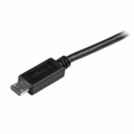 Cable USB a Micro USB Startech USBAUB1MBK Negro Cable USB a Micro USB Startech USBAUB1MBK Negro