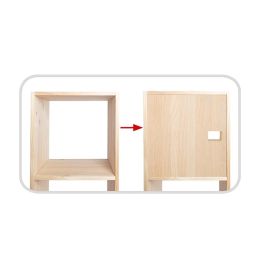 Astigarraga Puerta Serie Dinamic Pino Macizo 32,5x1,6x32,5cm Dmps00.99