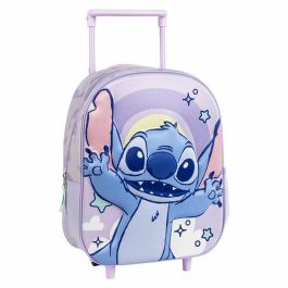 Mochila infantil trolley 3D stitch 25.0 x 31.0 x 10.0 cm Mochila infantil trolley 3D stitch 25.0 x 31.0 x 10.0 cm