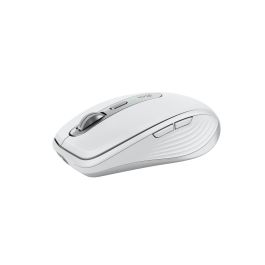 Logitech MX Anywhere 3S Ratón Inalámbrico Bluetooth Clics Silenciosos Gris Claro