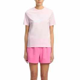 Camiseta de Manga Corta Mujer Reebok Identity Big Rosa Precio: 24.1395. SKU: B12QDXDRZ6