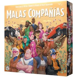 Aporta Games Malas Compañías Juego de Mesa AGBC01ES - Juego de mesa para 1-6 jugadores, 8+ años