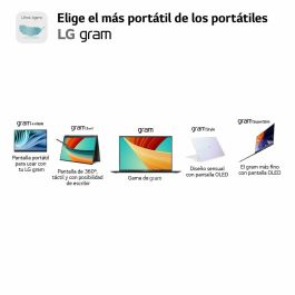 LG 17Z90R Gram Portátil Ultraligero 17" 2K WQXGA 144Hz Intel i7-1360P 32GB 512GB SSD RTX 3050 Win 11 Negro LG 17Z90R Gram Portátil Ultraligero 17" 2K WQXGA 144Hz Intel i7-1360P 32GB 512GB SSD RTX 3050 Win 11 Negro