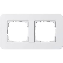 GIRA 0212410 Marco Doble para Enchufe, Sin Tornillos, Brillante Blanco Precio: 20.1586. SKU: B1737NKTS4