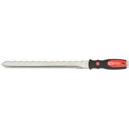 KS TOOLS Sierra Cortador 280 mm para Lana de Vidrio con Mango Ergonómico Bimaterial y Dientes Templados
