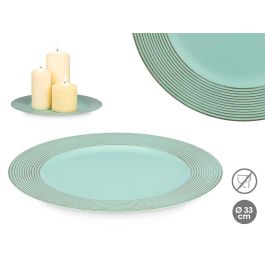 Portavelas Círculos Verde Envejecido 33 cm - Giftdecor (24 Unidades) Precio: 42.50000007. SKU: B17XL6K9DG