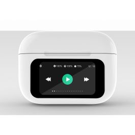 Gembird TWS-LCD-ANC-01-W Auriculares Inalámbricos Intraaurales con Cancelación de Ruido Activo (ANC) Bluetooth USB-C Blanco para Llamadas y Música Gembird TWS-LCD-ANC-01-W Auriculares Inalámbricos Intraaurales con Cancelación de Ruido Activo (ANC) Bluetooth USB-C Blanco para Llamadas y Música