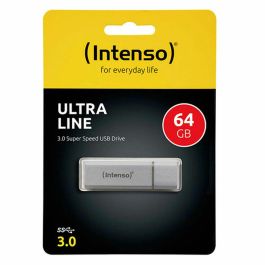 Memoria USB INTENSO 3531490 USB 3.0 64 GB Plateado 64 GB DDR3 SDRAM Precio: 11.49999972. SKU: S0200503