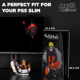 Konix KON1728086052925 Funda de silicona para PlayStation 5 Slim - Naruto