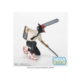 Sega Pm Figura Coleccionable Chainsaw Man 13 cm de PVC Resistente Diseño Perchering para Estantería Anime Detallada Sega Pm Figura Coleccionable Chainsaw Man 13 cm de PVC Resistente Diseño Perchering para Estantería Anime Detallada