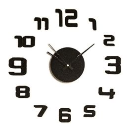 Reloj adhesivo negro ø35 cm caison Precio: 4.58999948. SKU: B17MTSRBPK