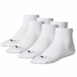 Calcetines Deportivos Puma Quarter Plain Blanco 47-49 Calcetines Deportivos Puma Quarter Plain Blanco 47-49