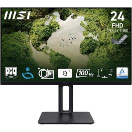 MSI PRO MP245PG Monitor 24" IPS FHD 100Hz 4ms HDMI/DP Pivot Antirreflectante Flicker Free Low Blue Light Negr