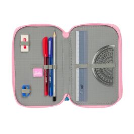 Safta Plumier Triple Barbie Painterly 37 Piezas 12,5x19,5x5,5cm