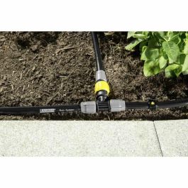 Karcher Conector de 3 Vías Robusto para Conexión de 3 Tubos con Acoplamientos Rápidos y Sistema de Clic