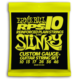 Ernieball RPS 10-46 Juego de Cuerdas Eléctricas Slinky Planas para Guitarra Precio: 9.3654. SKU: B124P2NCHF