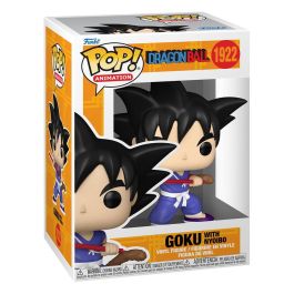 Funko Pop Dragon Ball Goku con Nyoibo - Figura de Vinilo de 9 cm con Caja Original Funko Pop Dragon Ball Goku con Nyoibo - Figura de Vinilo de 9 cm con Caja Original