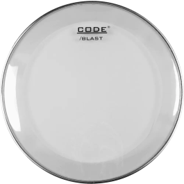 CODE Parche Bombo 16" Blast Transparente Precio: 28.49999999. SKU: B16T2GSBTM