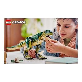 Lego 31151 T-Rex 3 en 1: Dinosaurio de juguete Triceratops o Pterodáctilo