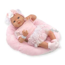 Reborn bailarina tul blanco mecanismo besistos y almohada rosa maquillaje: 18502-24 50 cm Precio: 80.50000046. SKU: B18PF2QCLN
