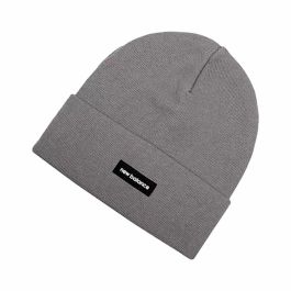 Gorro New Balance Linear Knit Cuffed Gris claro Gorro New Balance Linear Knit Cuffed Gris claro
