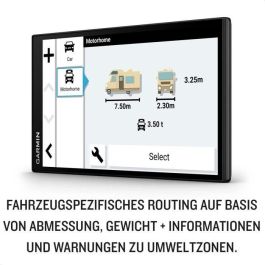 Garmin Camper 795 Navegador GPS Fijo para Autocaravanas con Pantalla Táctil 7" TFT 1024x600 32GB Negro