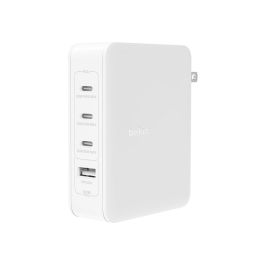 Cargador de Pared Belkin WCH014BTWH 140 W Blanco (1 unidad) Precio: 106.78999958. SKU: B1BQ87SCX6