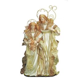 DKD Home Decor Nacimiento Navidad Tradicional Blanco Dorado Poliester 28 x 90 x 48 cm Precio: 108.49999941. SKU: B1H2KKL3CC