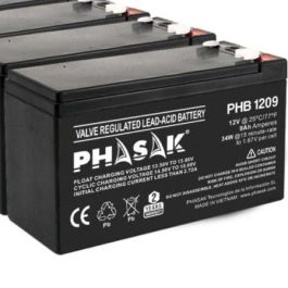 Phasak PHB 1209 Batería de Plomo-Ácido Sellada 12V 9Ah para SAI/UPS Precio: 18.79000046. SKU: B1BJ9TE8GL