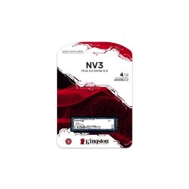 Kingston Technology NV3 SSD NVMe 4 TB PCIe 4.0 M.2 2280 Lectura 6000MB/s Escritura 5000MB/s para PC/Portátil Kingston Technology NV3 SSD NVMe 4 TB PCIe 4.0 M.2 2280 Lectura 6000MB/s Escritura 5000MB/s para PC/Portátil