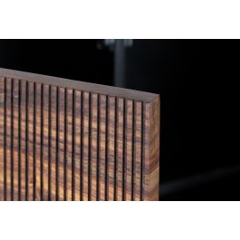 Giner y Colomer Aparador 4 Puertas Madera Palisandro Marrón 170x40x80 cm