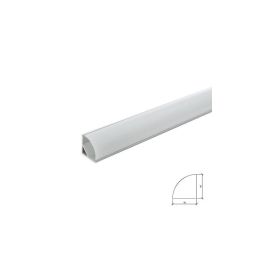 Perfíl Aluminio para Tira LED Instalación Esquinas - Difusor Opal x 1M Precio: 5.89000049. SKU: B1HH5XLJ94