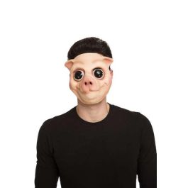 My Other Me Máscara de Cerdo de Látex - Talla Única para Adulto