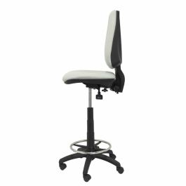 Piqueras y Crespo Taburete Elche S S-Brazos Aro Reposapiés Tejido Bali Gris Claro - Ergonomico, Regulable en Altura Piqueras y Crespo Taburete Elche S S-Brazos Aro Reposapiés Tejido Bali Gris Claro - Ergonomico, Regulable en Altura