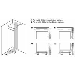 Nevera BOSCH KIN96VFD0 194 Blanco