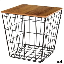 Perchero Max Home Hierro Madera MDF (4 Unidades) Precio: 65.49999951. SKU: B13H3KVLD2