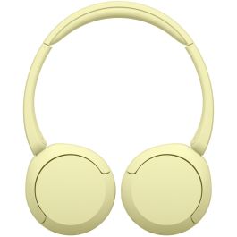 Sony WH.CH520Y Auriculares Inalámbricos Supraaurales con Bluetooth 5.2, Batería 50h, Micrófono Integrado, Amarillos
