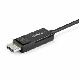Adaptador USB C a DisplayPort Startech CDP2DP1MBD Negro 1 m Adaptador USB C a DisplayPort Startech CDP2DP1MBD Negro 1 m