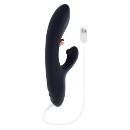 Vibrador Doble Estimulación Evolved Playboy Negro