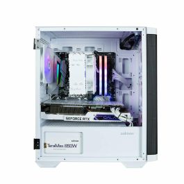 Zalman M4 WHITE Carcasa Mini Tower PC Negro/Blanco, Compatible Micro-ATX/Mini-ITX con Ventana Lateral y Panel Vidrio Templado