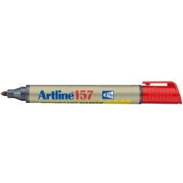 Rotulador Artline Pizarra Ek-157 Rojo Punta Redonda 2 mm 12 unidades