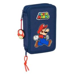 Plumier Escolar Safta Doble Pequeño 29 Piezas Super Mario Trick 195x125x40 mm Precio: 16.94999944. SKU: B1DTWMM766
