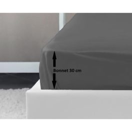 Lovely Home Sábana Ajustable 100% Algodón 54 hilos 180x200 cm altura 30 cm Gris Oscuro Oeko-Tex Precio: 23.50000048. SKU: S7105372