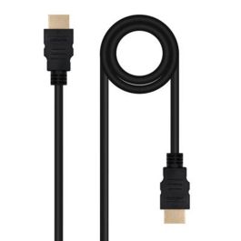 Equip EQ119374 Cable HDMI Ultra HD 4K Macho-Macho 15 Metros, Conectores Tipo A Estándar Chapados en Oro, Color Negro