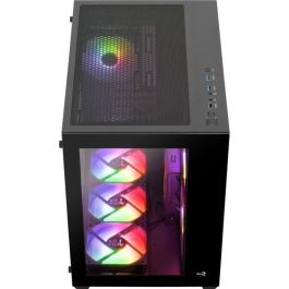 Caja de PC - AEROCOOL - Dryft G v2 (Negro) - Cubo - Formato ATX - Sin fuente de alimentación