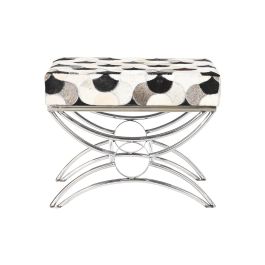 DKD Home Decor Descalzadora Colonial Negro Blanco 53 x 40 x 43 cm