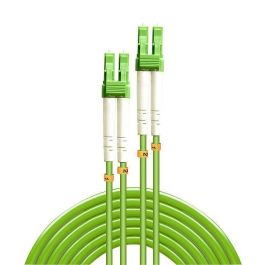 Lindy 2m Cable de Fibra Óptica Patch Multimodo LC/LC OM5 50/125µm para Redes y Telecomunicaciones