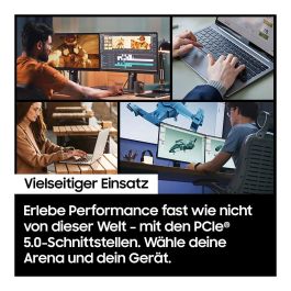 Samsung MZ-VAP1T0BW SSD 1 TB NVMe PCIe 5.0 M.2 V-NAND TLC, Lectura 14700 MB/s, Escritura 13300 MB/s