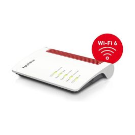 AVM Fritz!Box 7510 Router Wi-Fi 6 (802.11ax) Banda Única 2.4 GHz Ethernet ADSL Blanco